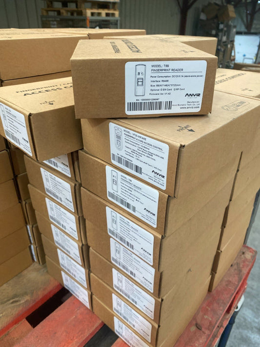 Original ANVIZ T5S Fingerprint & RFID Reader SLAVE UNIT Biometric Access Control - KLR Automation
