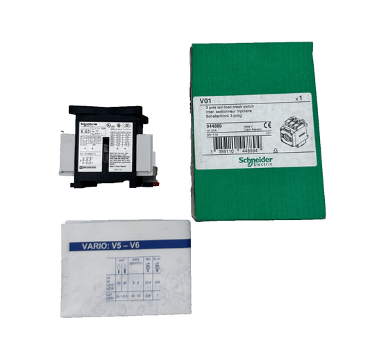 SCHNEIDER ELECTRIC V01 044889 INTERRUPTEUR SECTIONNEUR TRIPOLAIRE - KLR Automation