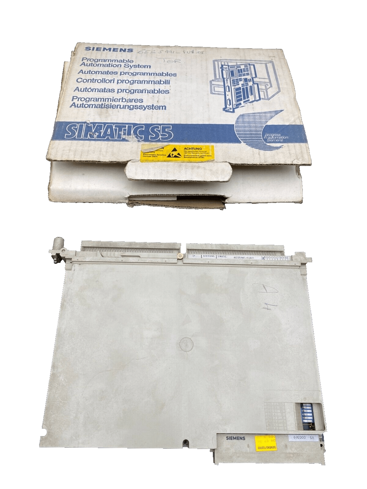 SIEMENS 6ES5441 - 4UA11 CARTE DE COMMUNICATION - KLR Automation