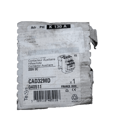 SCHNEIDER ELECTRIC CAD32MD 040511 CONTACTEUR AUXILLIAIRE x1 - KLR Automation