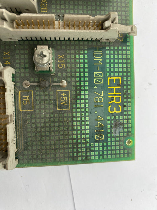 1pc x HEIDELBERG EHR3 HDM 00.781.4410 CONTACT CARD - KLR Automation