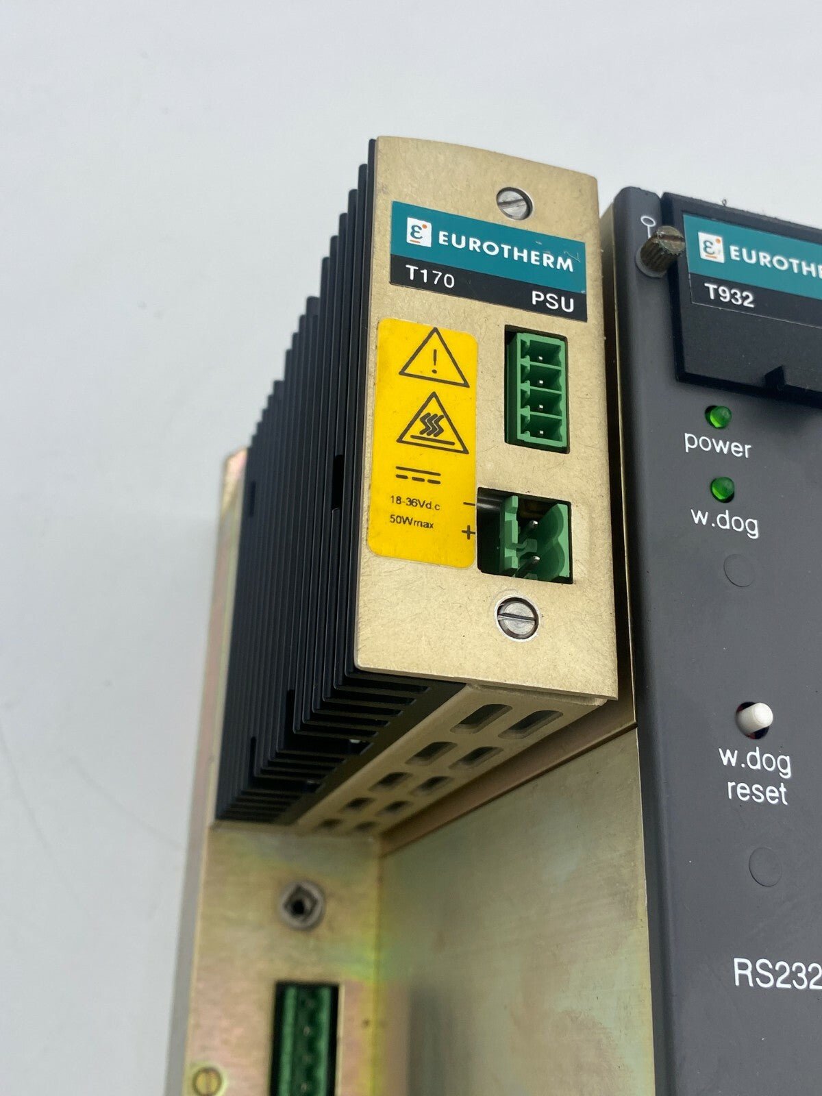 EUROTHERM PSU T170 + CPU T932 + T920B + T140 + 4 x T122 + 2 x T151 + Rack - KLR Automation