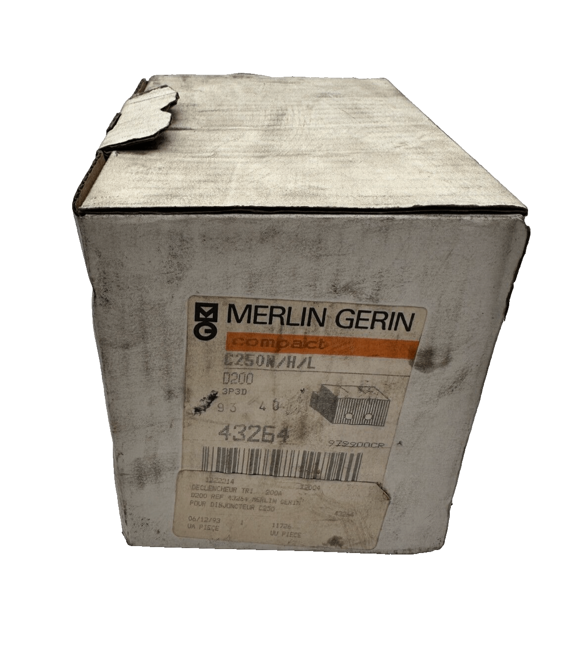 MERLIN GERIN C250N/H/L D200 3P3D 43264 COMPACT - KLR Automation