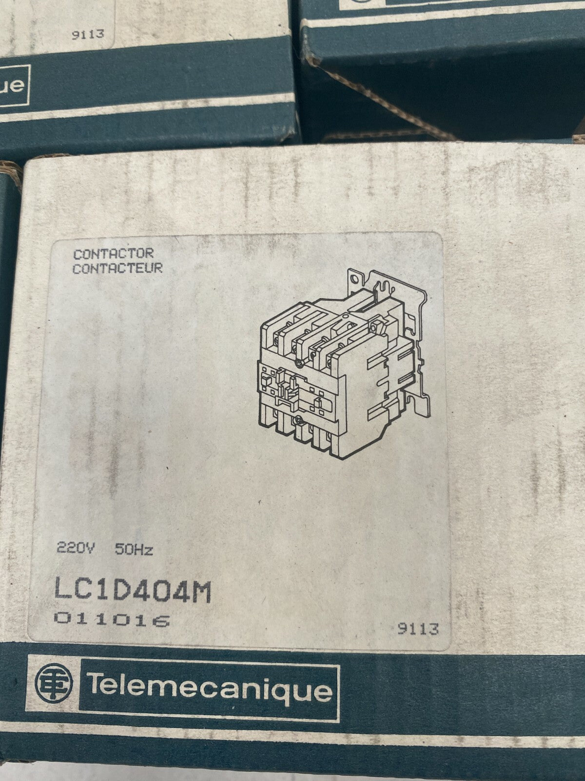  1 pc x Telemecanique schneider LC1D404M LC1-D404