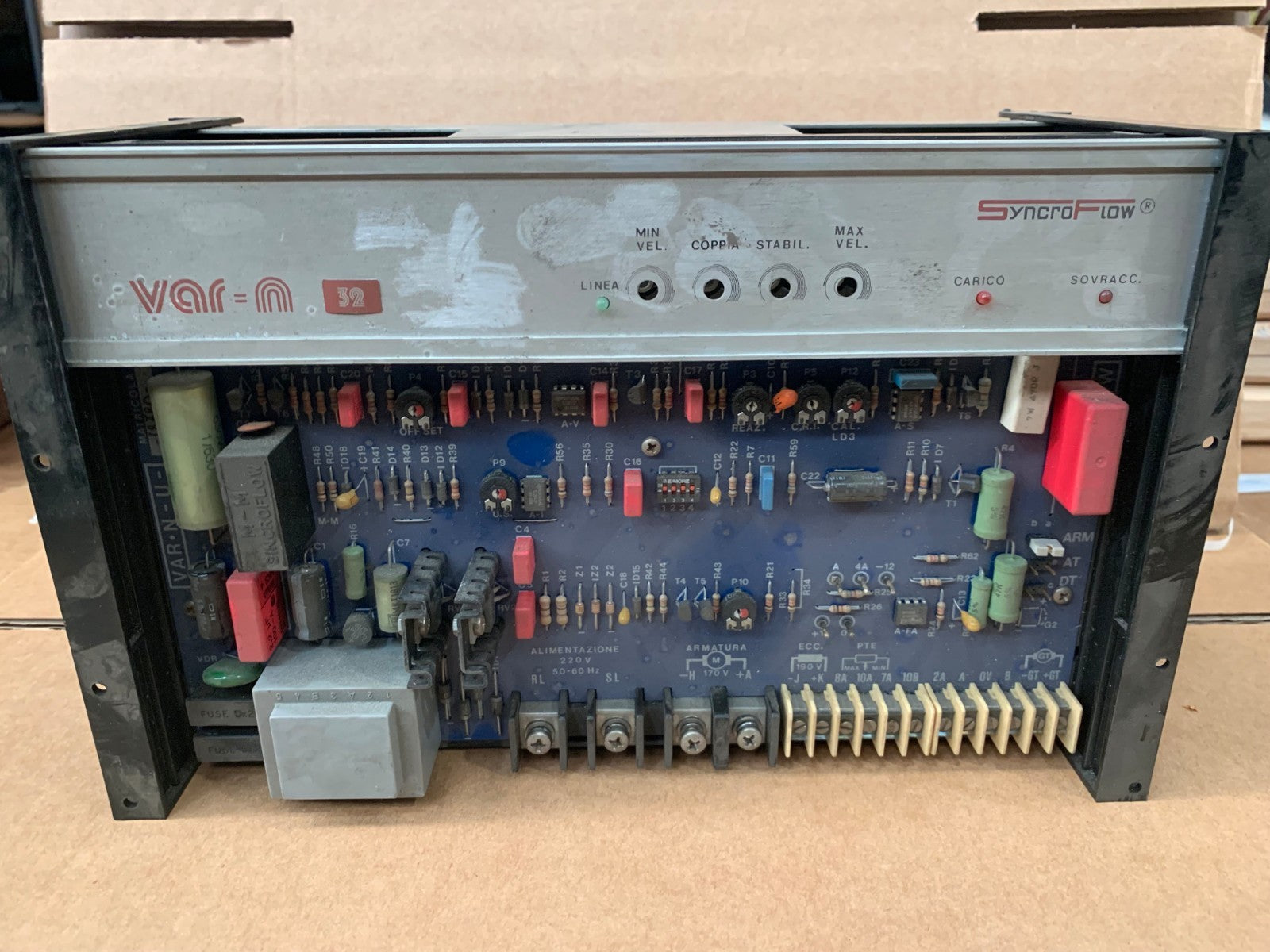 SyncroFlow var-n - u 32 Module Print DRIVE DC