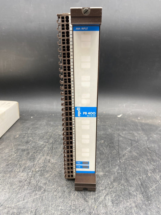 APRIL PB400 61120 MODULE 12 ENTREES ANALOGIQUES - KLR Automation