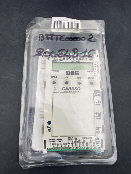 DMG CARUSO VOICE SYNTHESIZER ESY2000FR ELEVATOR PARTS LIFT - KLR Automation