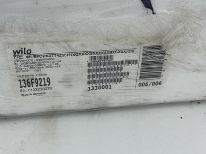 WILO EFC0.37 3x380 - 480V 50/60Hz IP55 2193429 136F9219 - KLR Automation