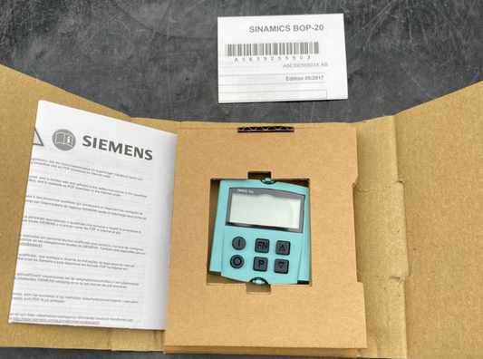 SIEMENS SINAMICS S120 BASIC OPERATOR PANEL BOP 20 6SL3055-0AA00-4BA0