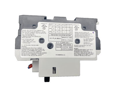 GENERAL ELECTRIC GPS1BSAJ INTERRUPTEUR DE PROTECTION MOTEUR x1pc - KLR Automation