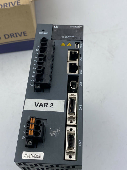 LS AC SERVO DRIVE XGT. XDL - L7NA010BE - KLR Automation