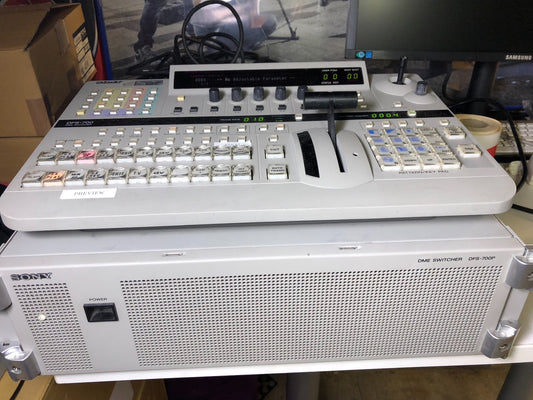 Sony DME Switcher Control Unit DFS-700P DFS-700 vision video Switch
