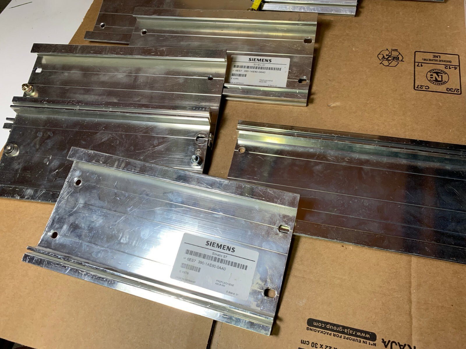Lot de 8 rail SIEMENS 6ES7390 6ES7 Simatic support S7 - KLR Automation