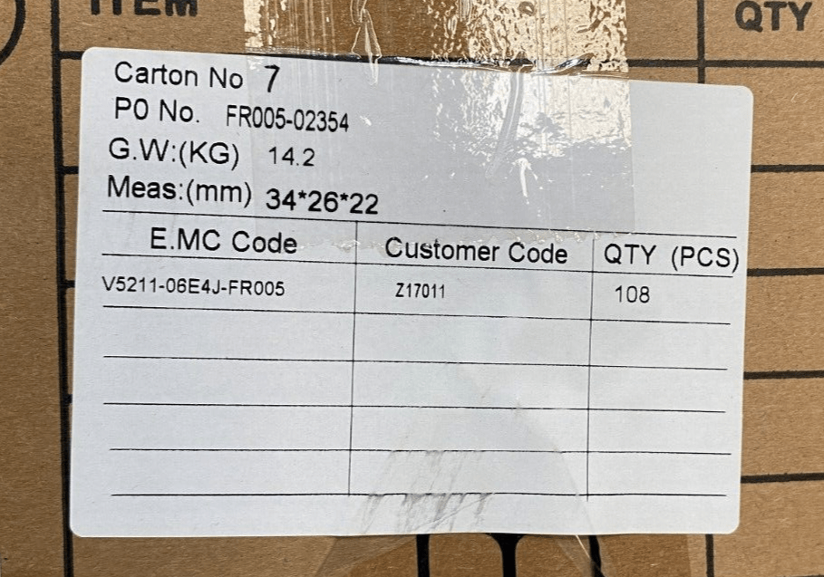 EMC V5211 - 06E4J Z17011 ELECTROVANNE 5/3 5/2 x10pc - KLR Automation