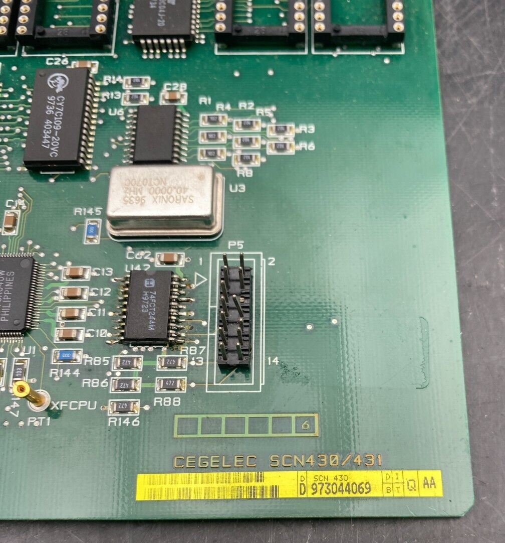 CEGELEC ALSPA ALSTOM SCN430 MODULE DE COMMANDE