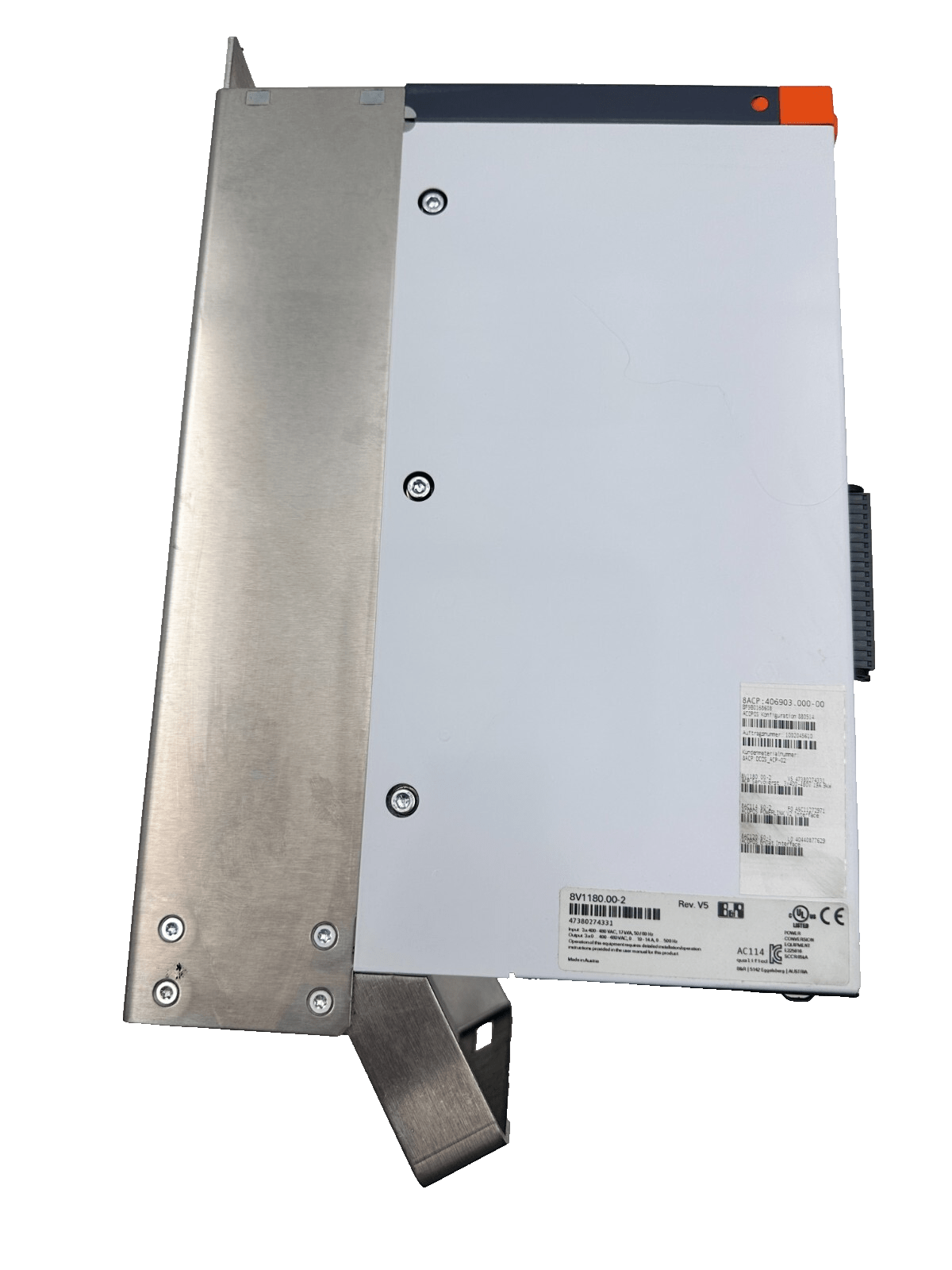 B&R 8V1180.00 - 2 ACOPOS 1180 + 8AC120.60 - 1 + AC 114 ETAT NEUF - KLR Automation