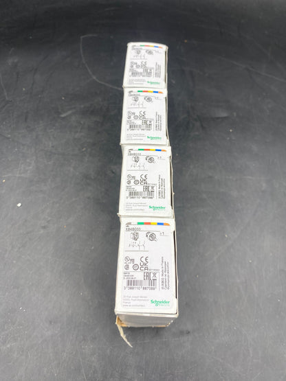 SET OF 13 SCHNEIDER ELECTRIC PUSHBUTTON SWITCH XB5AA21 ZB4 BV013 XB4BA51 XB4BD33 - KLR Automation