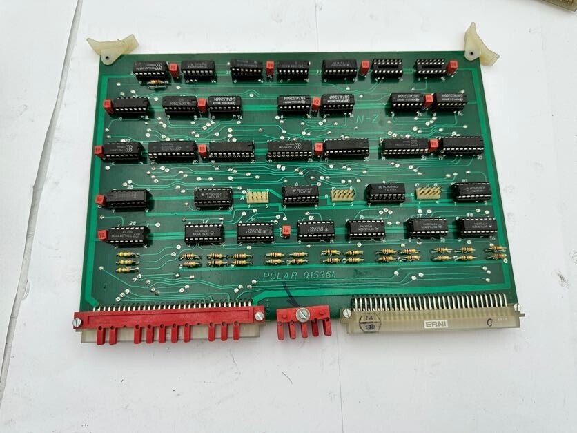 1pc x ERNI PRINTED CIRCUIT BOARD POLAR 015364 N - Z - KLR Automation
