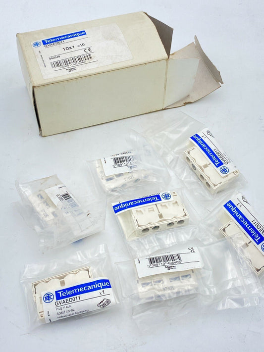 7pc x TeSys GV - bloc de contact auxiliaire - montage frontal - 1F+1O GVAED011 - KLR Automation