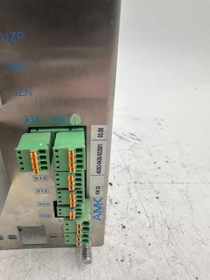 AMK AMKASYN KW 20 AVEC KW-R03 20kVA VERSION 03.00 SERVO DRIVE