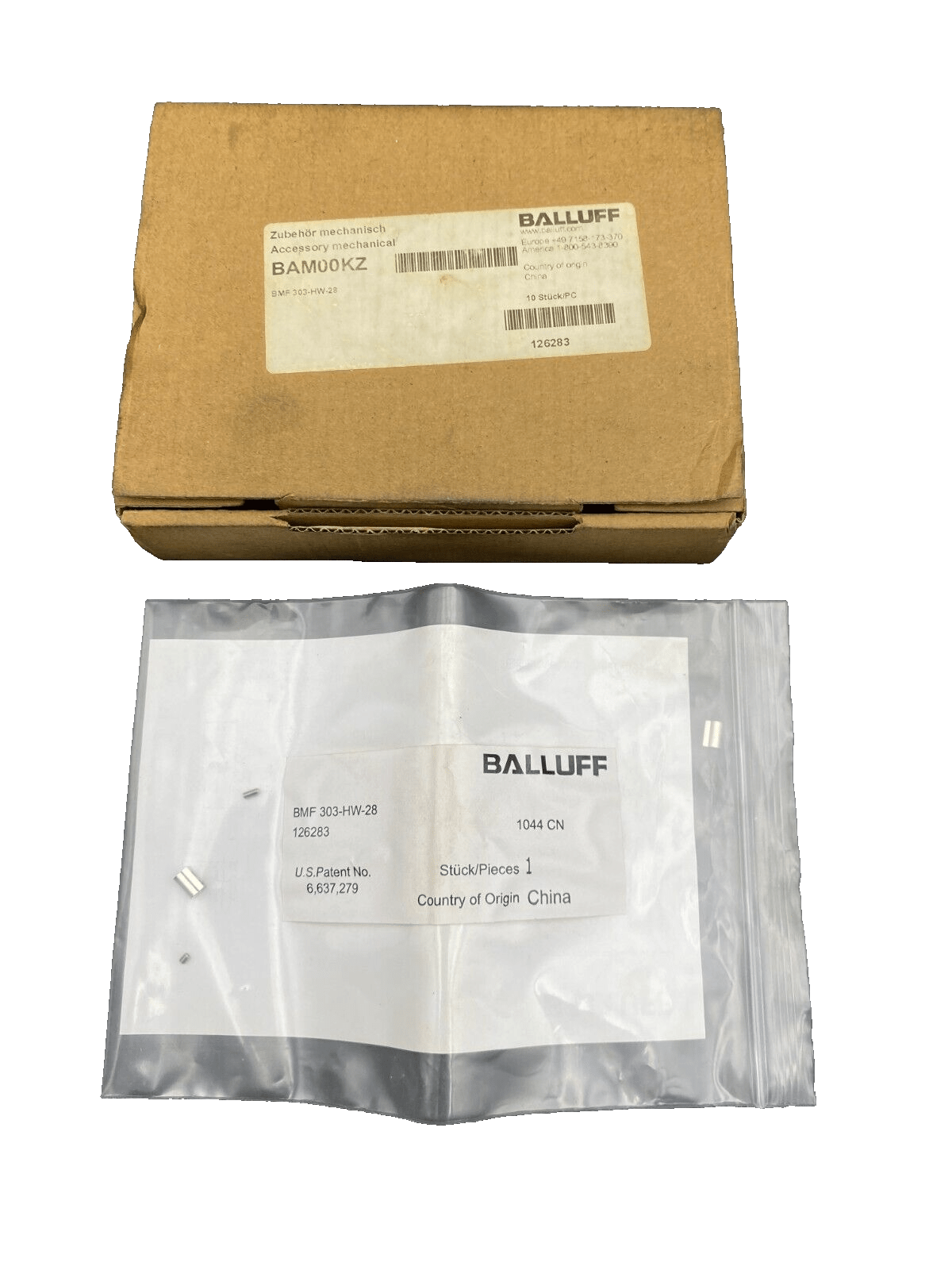 BALLUFF BAM00KZ BMF 303 - HW - 28 ACCESSORY MECHANICAL x5pc - KLR Automation