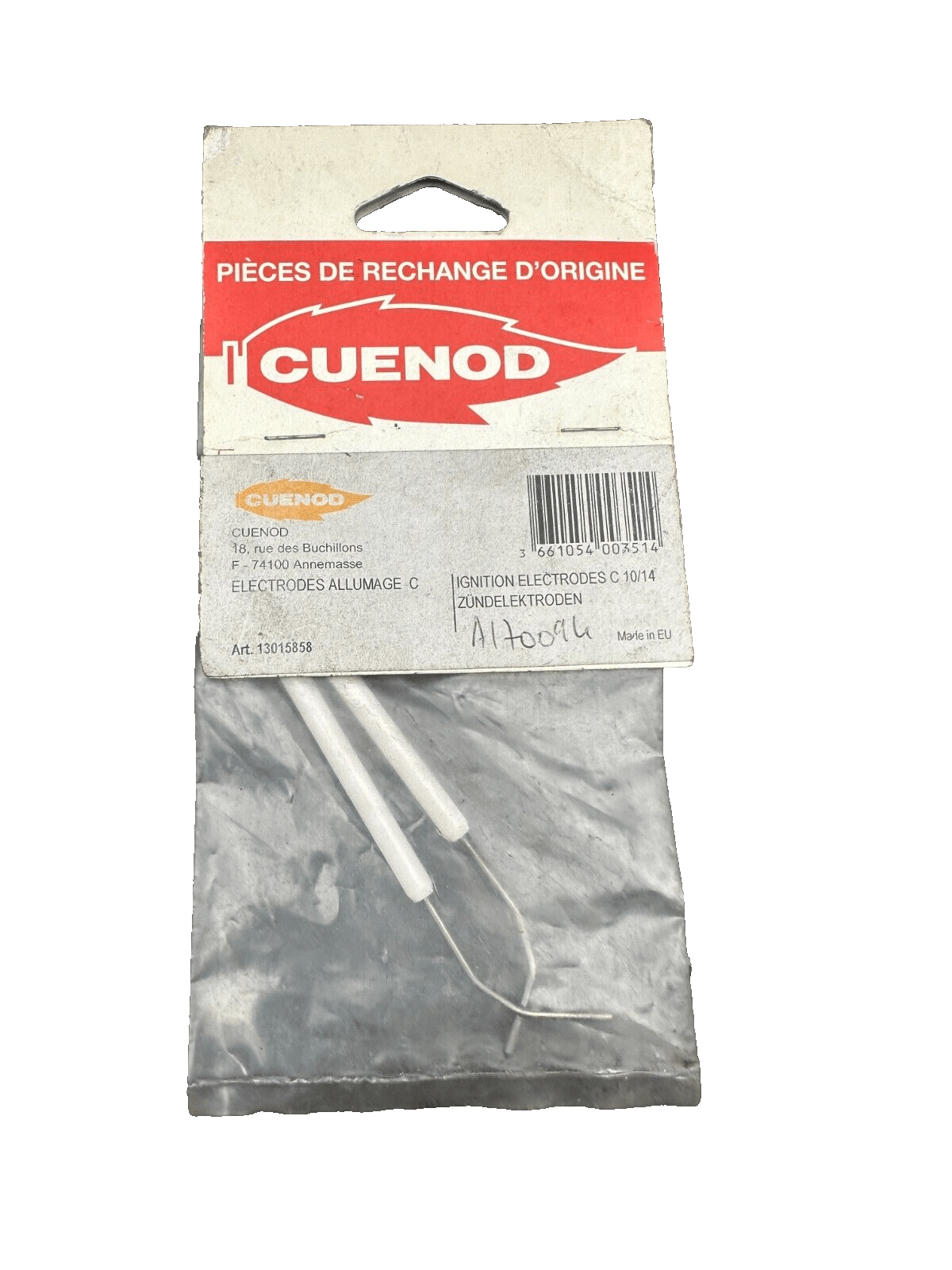 Cuenod 13015858 Electrodes allumage - KLR Automation