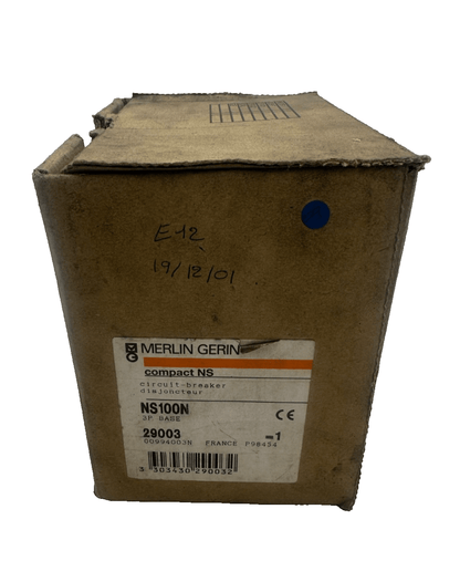 MERLIN GERIN NS100N 3P BASE 29003 CIRCUIT - BREAKER - KLR Automation