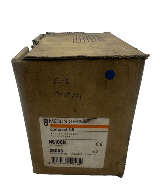 MERLIN GERIN NS100N 3P BASE 29003 CIRCUIT - BREAKER - KLR Automation