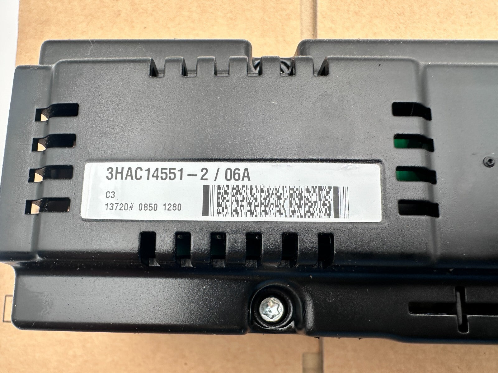 ABB 3HAC14551 - 2 / 06A C3 SERVO DRIVE UNIT RECTIFIER - KLR Automation