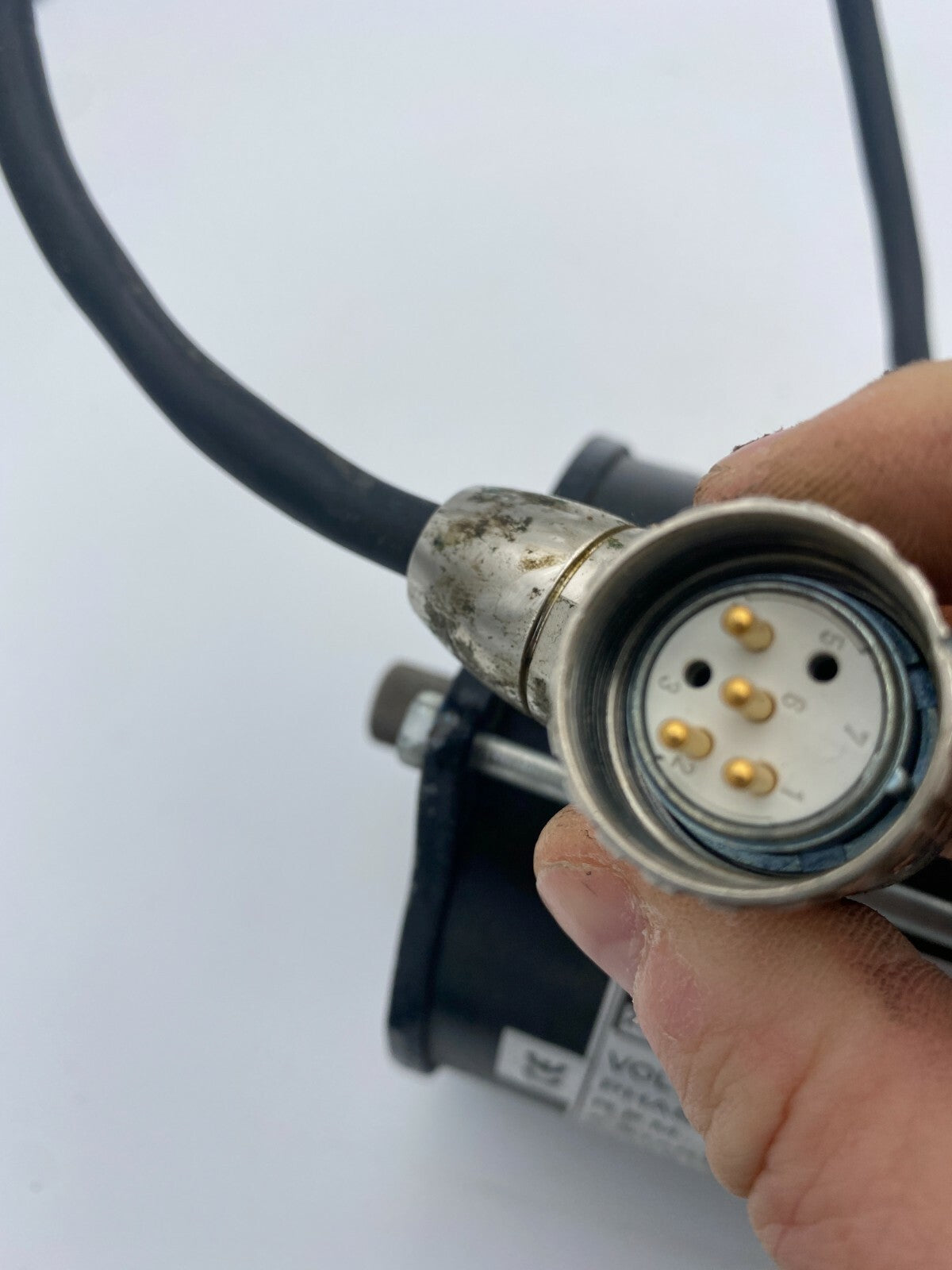  Elevator Motor for door drive hsds, 200W, with round plug 23 1-18996