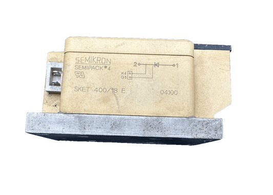SEMIKRON THYRISTOR SEMIPACK 4 SKET 400/18 E 04100 x1pc - KLR Automation