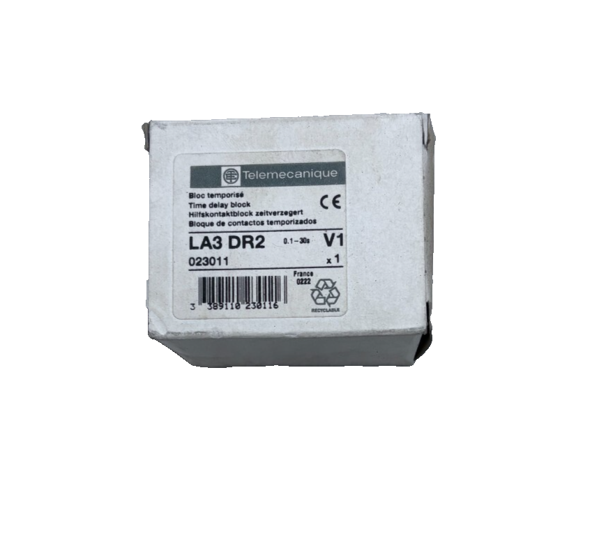 TELEMECANIQUE BLOC TEMPORISE LA3 DR2 x1