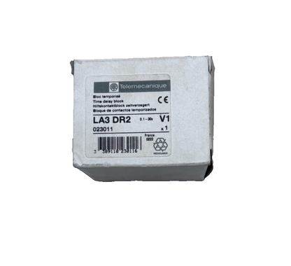 TELEMECANIQUE BLOC TEMPORISE LA3 DR2 x1