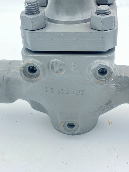 Fisher Controls Body Plug Valve EZ VentilKoerper TED 1" - KLR Automation