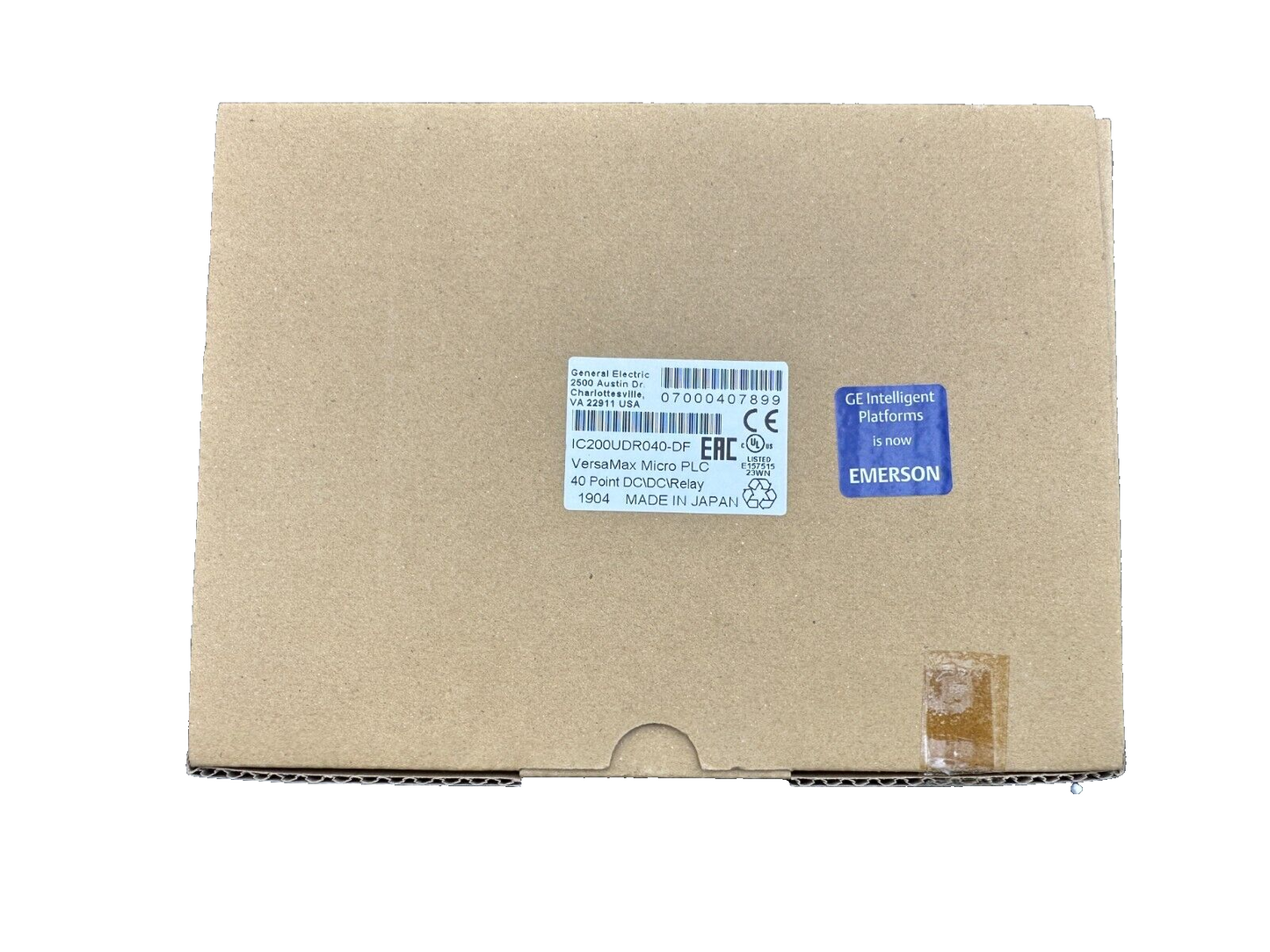 IC200UDR040-DF GE FANUC Emerson FaVersaMax Micro PLC 40 Point Relay