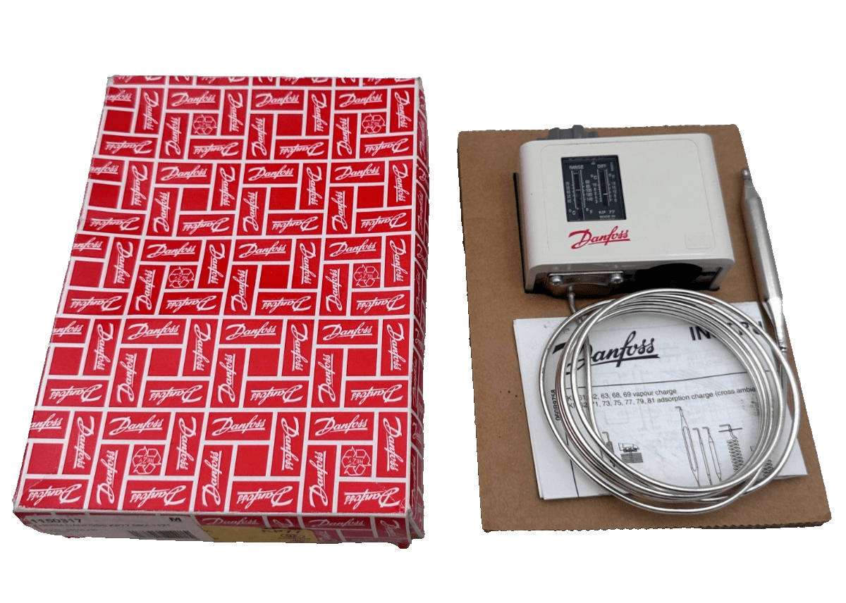 DANFOSS KP77 060L1121 1150317 TEMPERATURE SWITCH - KLR Automation