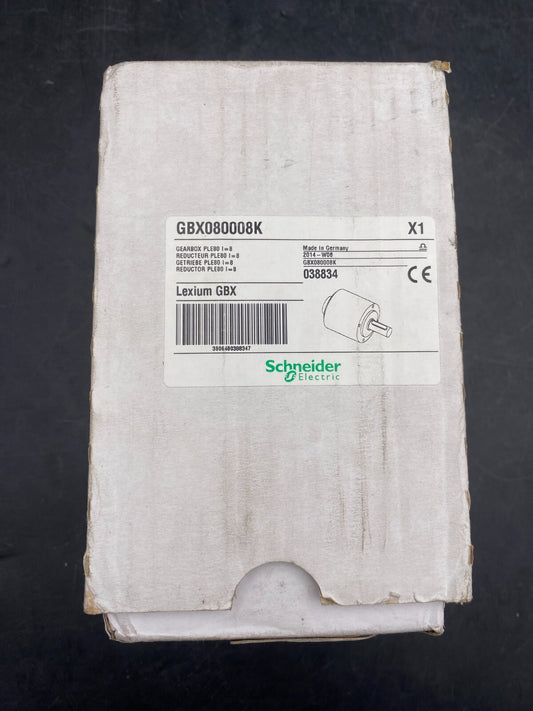 NEW SCHNEIDER ELECTRIC GBX080008K GEARBOX PLE80 I=8