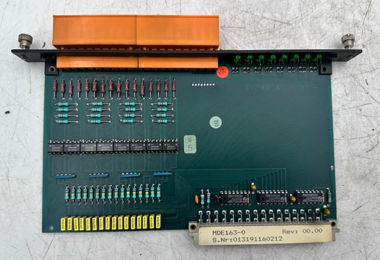 B&R BERNECKER &RAINER E 163 MDE163-0 REV: 00.00 INPUT CARD x1pc