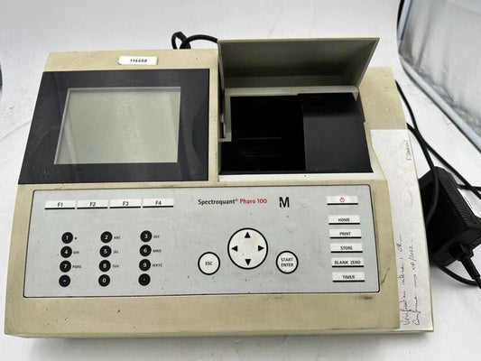 1pc x MERCK SPECTROQUANT SPECTROPHOTOMETER PHARO 100 12V/2.5A - KLR Automation