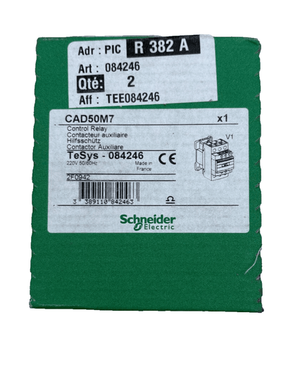 SCHNEIDER ELECTRIC CONTACTEUR AUXILIAIRE CAD50M7 x1 - KLR Automation
