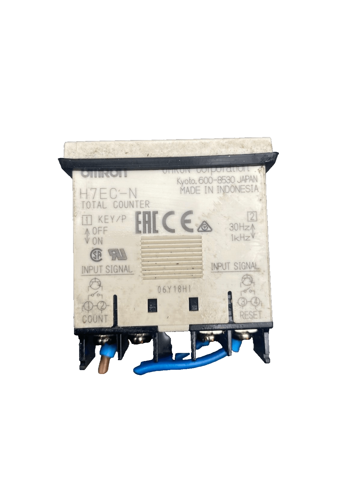 OMRON H7EC - N + SYRELEC COUNTER 2231 87610040 - KLR Automation