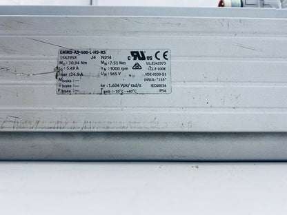 FESTO Servomoteur EMMS-AS-100-L-HS-RS 1562958 + Neugart 42631