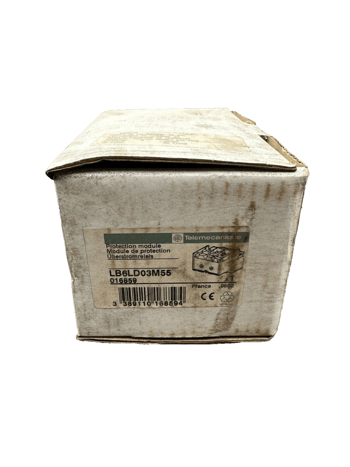 TELEMECANIQUE LB6LD03M55 MODULE DE PROTECTION 016859 - KLR Automation