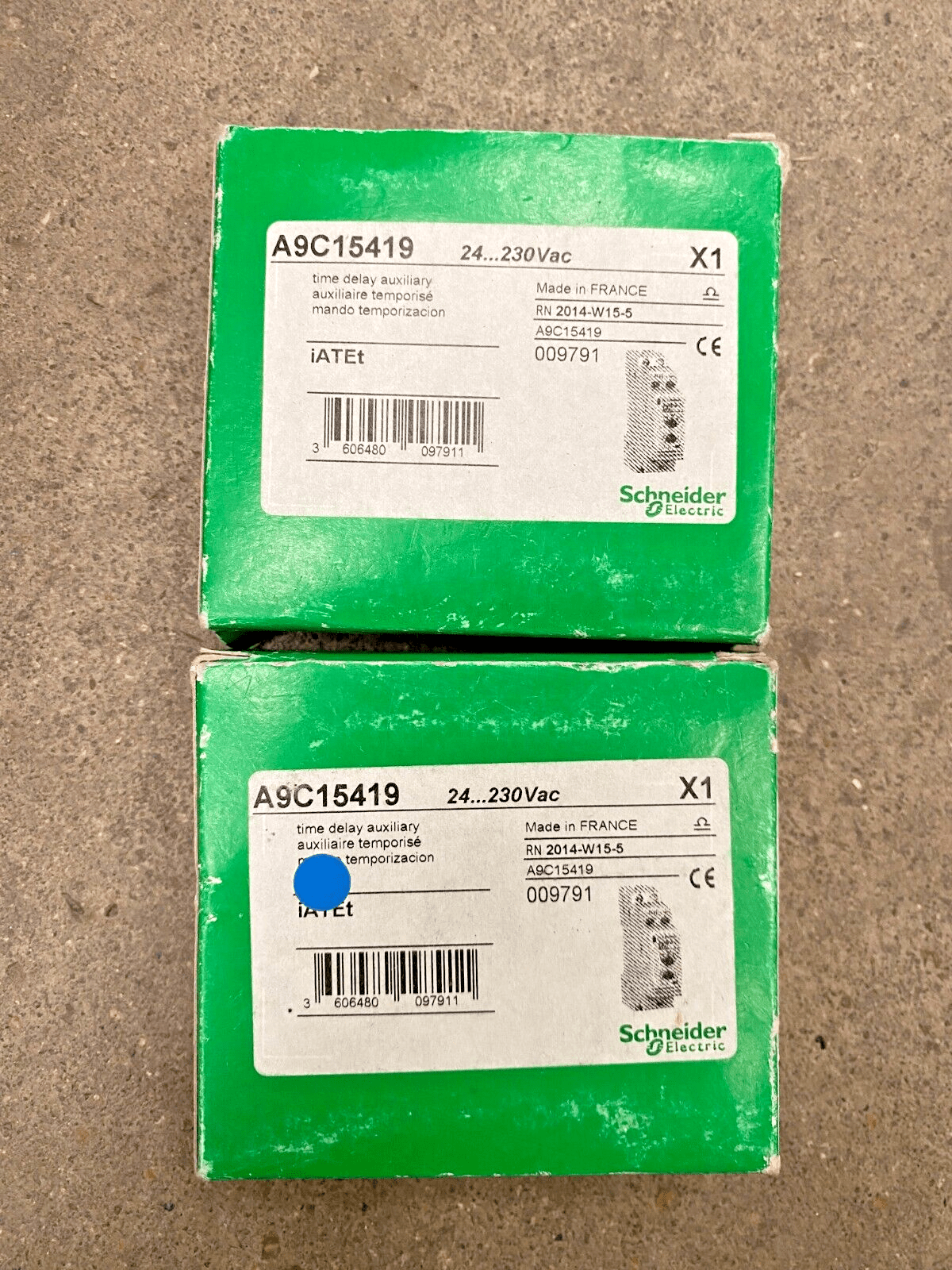 1pc x NEW SCHNEIDER ELECTRIC A9C15419 TIME DELAY AUXILIARY IATET - KLR Automation