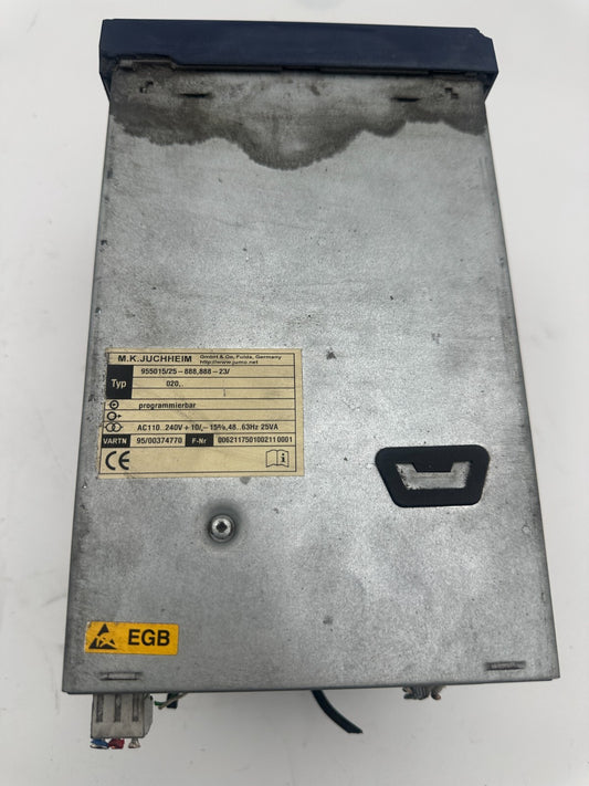 JUMO LOGOSCREEN 500 955015/25 - 888,888 - 23/ - KLR Automation