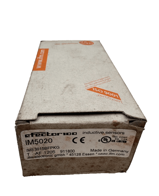 IFM EFECTOR100 IM5020 IME3015BFPKG INDUCTIVE SENSORS - KLR Automation