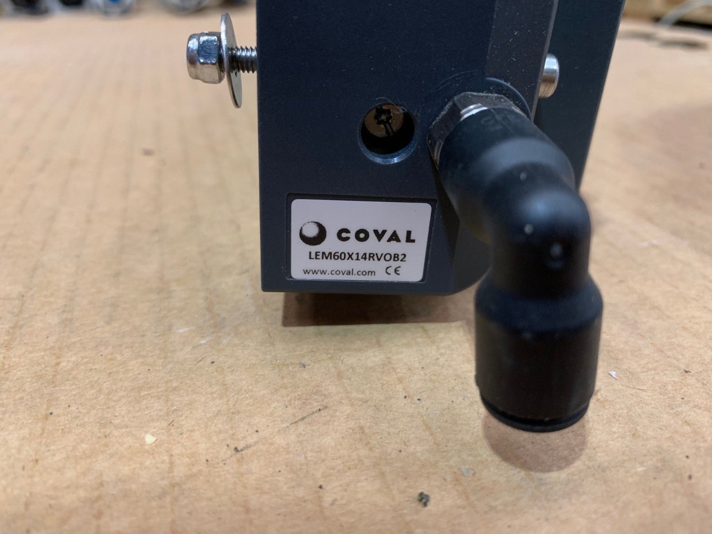 Coval Mini Integrated Vacuum Pump LEM60X14RVOB2 8 pump - KLR Automation