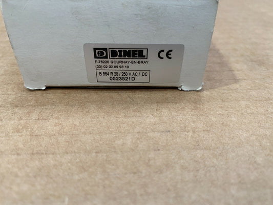 Detecteur capteur optique DINEL AFP 954 R 20 0523521D - KLR Automation