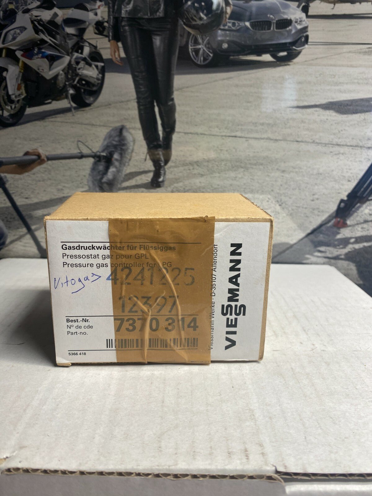 VIESSMANN 7370314 Pressostat de gaz GPL Litola LVR - KLR Automation