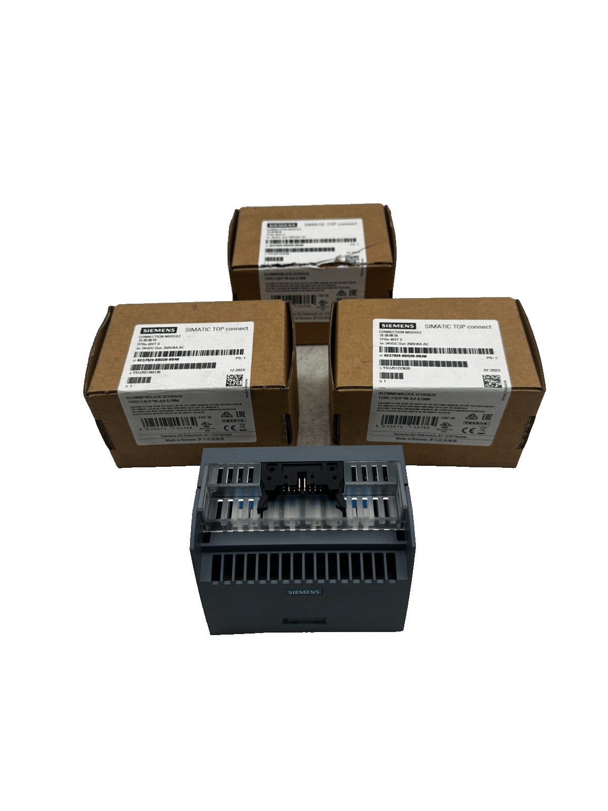 SIEMENS 6ES7924 - 0BD20 - 0BA0 CONNECTION MODULE 24VDC x1pc - KLR Automation